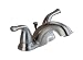 Delta 2520-SS-A Classic Two Handle Centerset Lavatory Faucet with Metal Pop-Up, Stainless