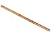 Windsong Bamboo Flute, Smooth-cut Finish with Rosewood & Ivory Ends, Key of D