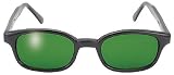 Original KD's Harley Biker Sunglasses - Dark Green