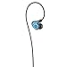Venstone K62 In Ear Noise Isolating Sports Earphones with Microphone and Volume Control, Blue