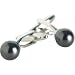 Swarovski Crystal Black Pearl Cufflinks by Cuff-Daddy picture
