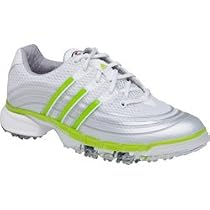 adidas Women's Powerband Sport - White/Metallic Silver/Appletini