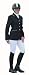 Reitjacke mit Samtkragen für Damen
