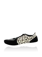 Poti Pati Zapatillas (Negro / Leopardo)