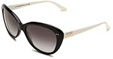 Kate Spade Women's ANGELIQS Cat Eye Sunglasses,Black & Cream Frame/Gray Gradient Lens,One Size