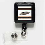 Anaheim Ducks Retractable Badge Holder Keychain
