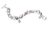Pink Divot Diva Mantra Bead Bracelet