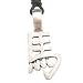 Chinese Horse Symbol Pewter Pendant Necklace