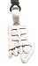 Chinese Horse Symbol Silver Tone Pewter Pendant Necklace