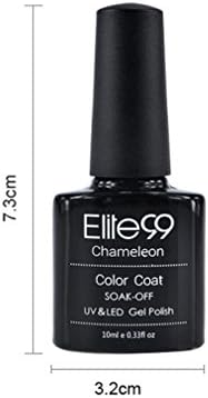 Beau Gel Top & Base Coat Set UV/LED Soak Off Gel Nail Polish Foundation Primer Sealer 2PCS