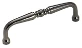 Amerock Solid Brass 3" Pull Black Nickel