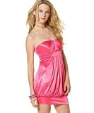 XOXO - XOXO Banded-Hem Tube Dress