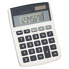 SPR02188 8 Digit Angled Display Calculator, 3-7 8x5x3 4 by Compucessory