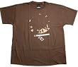 ENGINE DOWN - Compass - Brown T-shirt