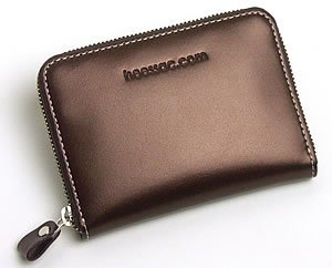 heessac.com イタリアレザー使用コンパクトラウンドファスナー小銭入れ・カード入れ・札入れ財布