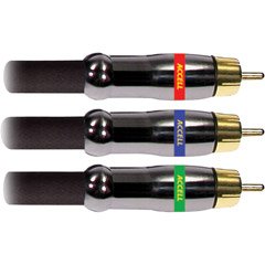 Accell B027C-005B Straight RCA UltraVideo Component Cable (5 Feet/1.5 Meters)