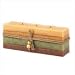 Golden Spice Scent Brick Gift Scented Pillar Wax Candle