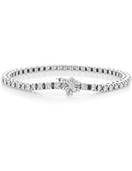 Four Carat Diamond Tennis Bracelet in 14kt White Gold