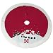 Mississippi State Bulldogs 48 inch Christmas Tree Skirt