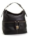 Dooney & Bourke Calf Large Zipper Pocket Sac