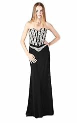 Plus Size Beaded Applique Sheer Crystals Crystal Lace Chiffon/Taffeta/Tulle Club Dress/Maxi Dress 