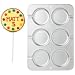 Wilton Round Cookie Treat Pan, 3 1/2 in. Diameter x 1/4 Inch Deep
