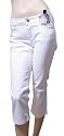 Dolce & Gabbana 3/4 Damen Jeans weiss Glamour