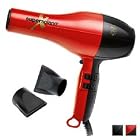 Buy Supersolano 232xbr X-treme 1875 Watt Professional Toumaline Silver Nano Hair Dryer, Red black by Solano International