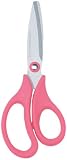 Plus School Scissors, Soft Grip, Pink, 0.15-Pound