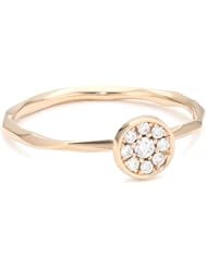 Ron Hami "Diamond Dots" Rose Gold Diamond Dot Ring, Size 6.5