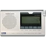AudioComm AM/FM PLLシンセサイザーラジオ RAD-F182M(07-2573)