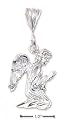 Sterling Silver Angel Kneeling To Pray Charm
