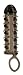 California Exotics Stud Extender with Support Ring, Smoke