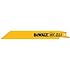 DEWALT DW4811 6-Inch 18 TPI Straight Back Bi-Metal Reciprocating Saw Blade (5-Pack)