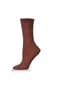 B.ella Women Rosette Extra Fine Merino Wool Floral Texture Crew Sock