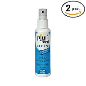 Pjur Group, Med Clean Bottle, 3.4 ounces (Pack of 2)
