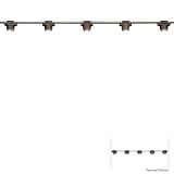 George Kovacs Bronze LED 5-Light Track Rail Kit