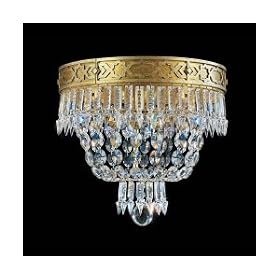 Schonbek Worldwide 5722-44 4 Light Romanoff Flush Mount Ceiling