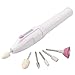 5 Bits Electric Manicure Nail Drill File Grinder Grooming Kit