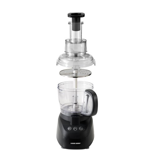 Black & Decker FP2500B PowerPro WideMouth 10Cup Food Processor, Black