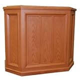 Credenza Style Evaporative Air Whole House Humidifier with Air Care Filter in Cherry
