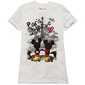 Disney Organic ''Paris with love'' Minnie and Mickey Mouse Tee