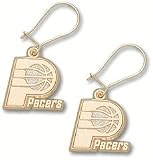 Indiana Pacers 14K Gold Dangle Earrings