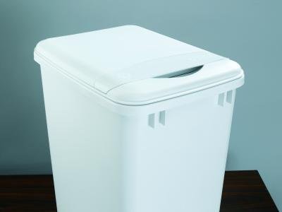 35 Qt. Waste Container Lid - White