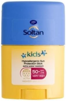 Boots Soltan Kids Hypoallergenic Sun Protection Stick SPF 50+ 25 g. Free Coin Purse 1 pcs. by Boots Soltan