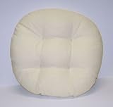 round barstool covers:Barnett Products 13-Inch Bar Stool and Chair Cushion, Natural