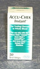 HealthPersonalCare: Accu Chek Instant Glucose Test Strip   Case of 50