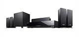 Sony BDV-E370 5.1 3D Blu-ray Heimkinosystem (HDMI, iPhone / iPodTouch fernbedienbar, WLAN ready, 850 Watt) schwarz