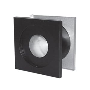 Chimney Plus 176404 Duravent 4 Inch Wall Thimble - 3 Inch Clearance Pellet Vent