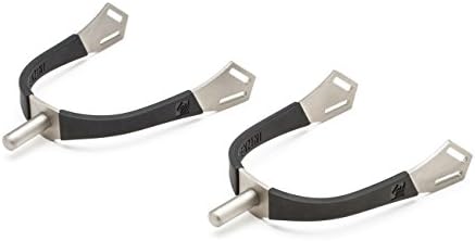 LORENZINI TITANIUM - 2 HORSE RIDING SPURS - Made in Italy - "Tronchetto 25"